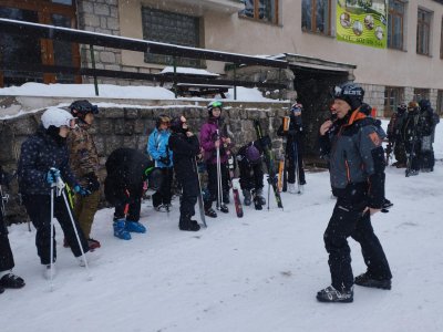 Naši žáci na lyžařském výcviku