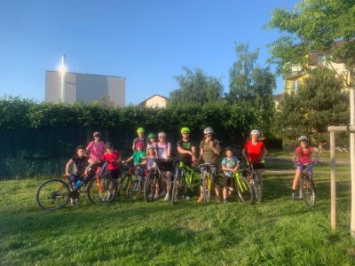 Cyklistický výlet do Vestce