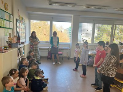 Návštěva dětí z MŠ Babákova