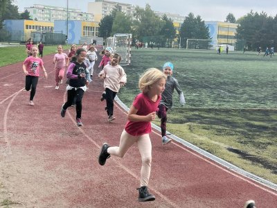 26.9.  - běh na hřišti 3. A, B, C