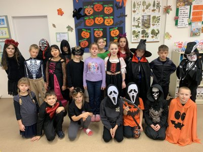 Halloween ve škole 7. 11. 2025