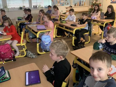 AJ - hodina s tablety - hra kahoot