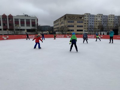 Bruslení u OC Chodov
