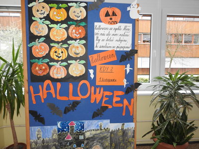 Strašidelný zámek - Halloween na naší škole