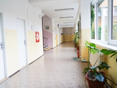 Chodba u pavilonu 1. stupně 