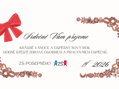 Srdečně Vám přejeme krásné Vánoce a úspěšný nový rok 2026