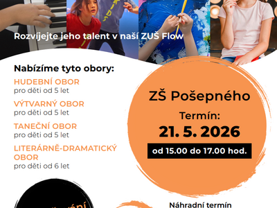 Talentové zkoušky na ZUŠ Flow