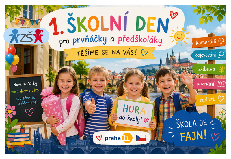 Informace k prvním dnům pro rodiče dětí do první a přípravné třídy