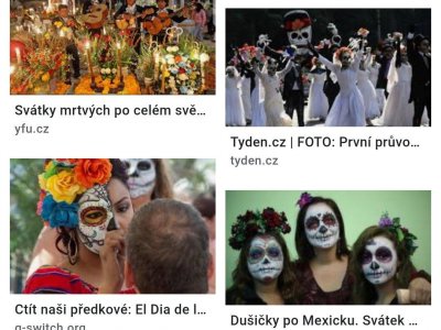 Program Dušičky 1.11.2021