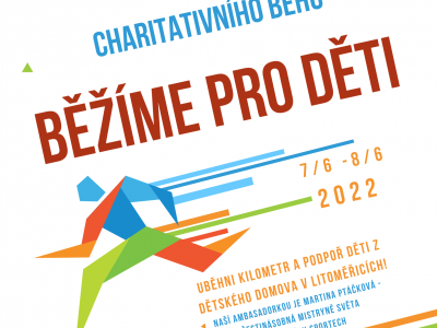 Běžíme pro děti - 1. ročník charitativního běhu naší školy